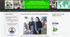 Desktop Screenshot of ki-volunteer.org